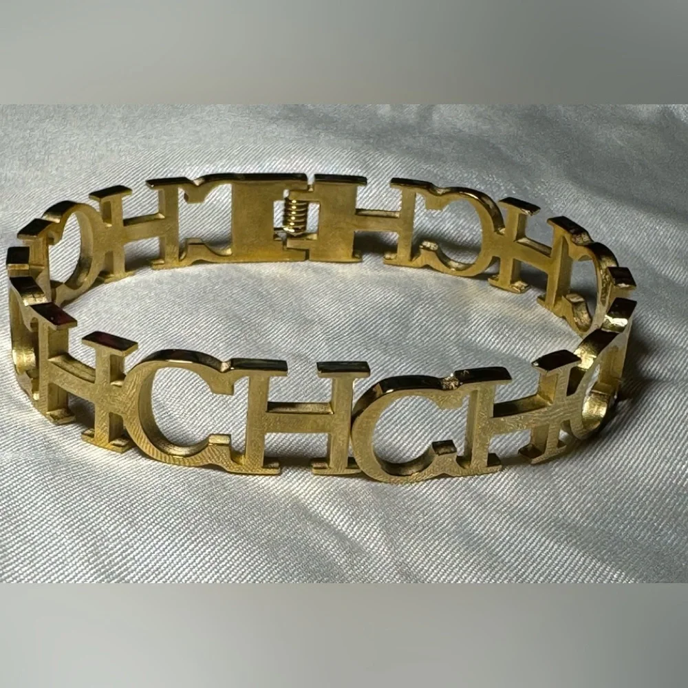 CH Logo Gold Bracelet